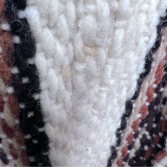 Inka’s World Vintage 100% Wool Cottagecore Chunky Knit Sweater - Picture 4 of 10